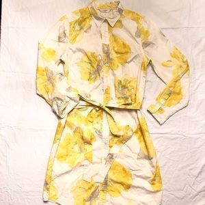 Vintage Liz Claiborne button down floral dress